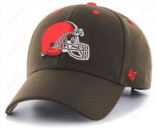 '47 brand cleveland browns nfl audible mvp adjustable - nfl clevelands '47 mvp adjustable hat, one size, brown