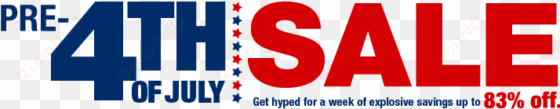 4th of july sale png - pre 4th of july sale