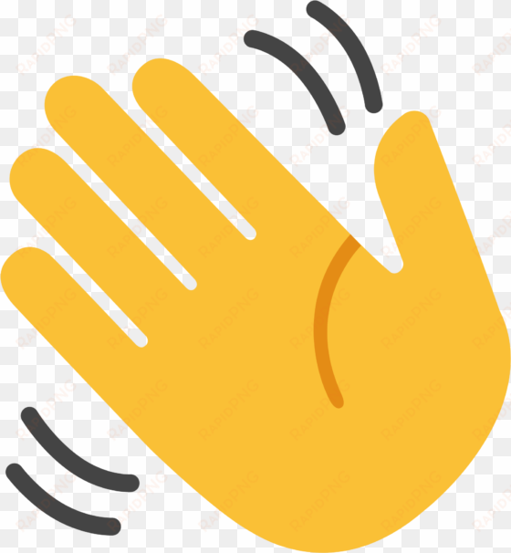4uept19 - waving hand emoji android