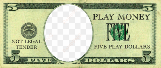 $5 bill clipart collection svg royalty free stock - 5 dollar bill play money