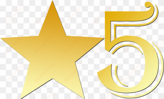 5 star image - 5 stars clipart