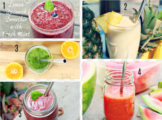 5 summer smoothies - smoothie