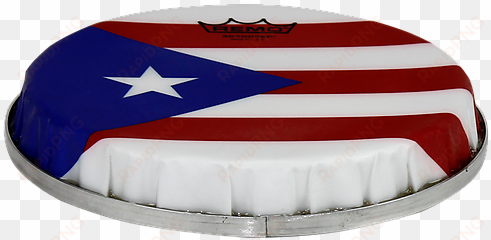 50" r series skyndeep bongo head drumhead puerto rican - remo skyndeep 8.50" bongo head puerto rican flag