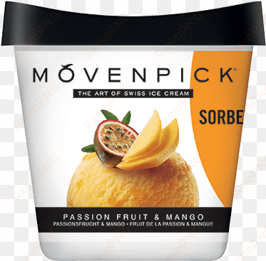 500ml passionfruitmango - movenpick vanilla ice cream