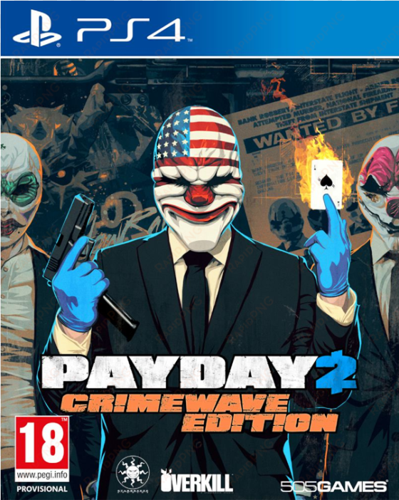 505 games payday 2 crimewave edition ps4