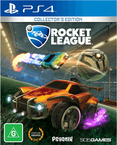 505 games rocket league collectors edition ps4 game