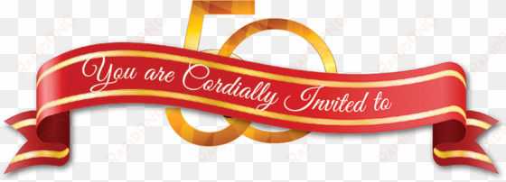 50th anniversary activities - christmas ribbon png
