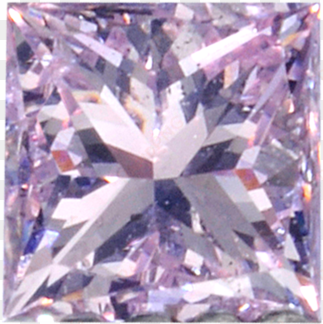 51 carat fancy intense purplish pink emerald cut diamond - purple