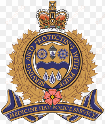 529 8400 fax - medicine hat police service logo