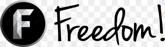 56 78k freedom logo white text 20 oct 2015 - freedom tm