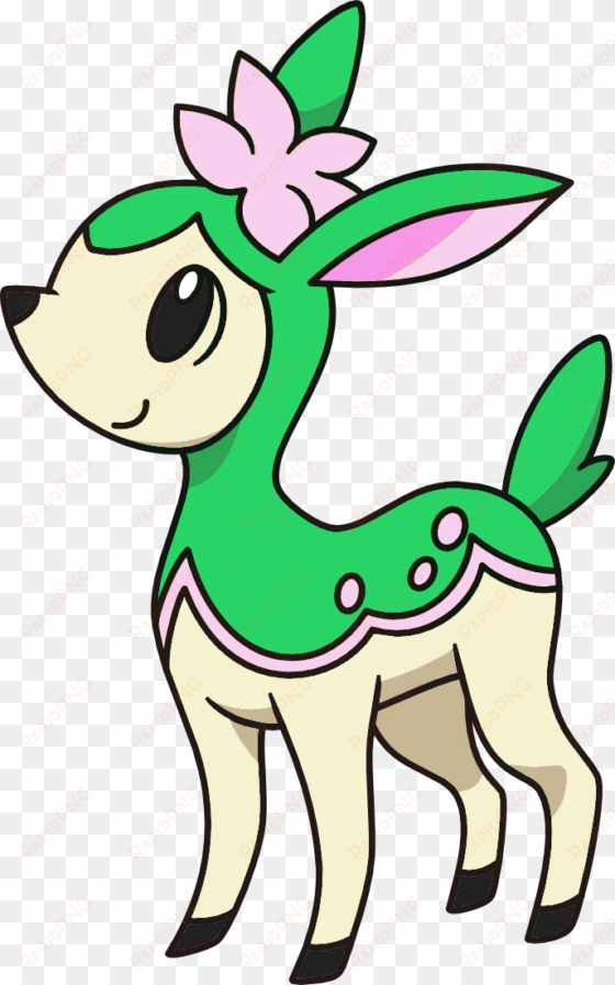 585 deerling summer bw shiny - pokemon deerling summer