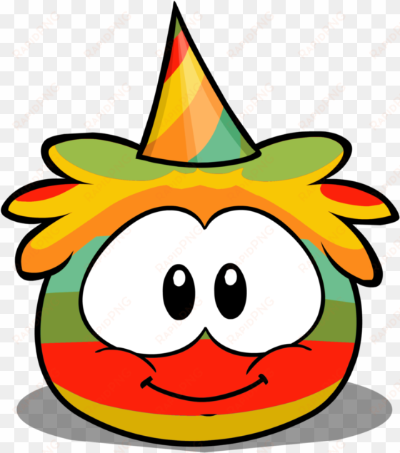 5th anniversary puffle - puffle club penguin