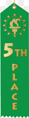 5th place - place ribbon