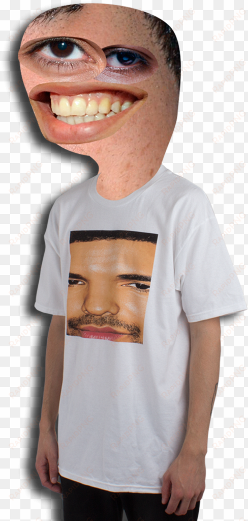 6 god box face t-shirt - t-shirt