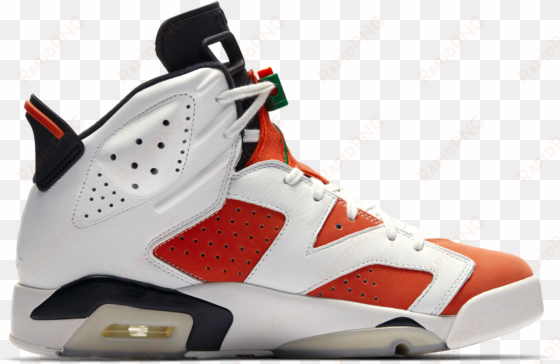 6 retro gatorade pack summit white/team orange - air jordan vi