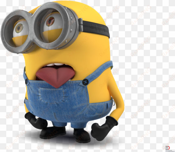 6 Two Eyed Minion Royalty-free 3d Model - Imagen Minion En Png transparent png image