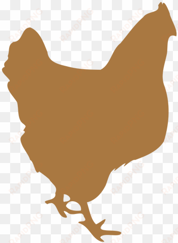 6855 free chicken vector silhouette public domain vectors - dessin poule noir et blanc