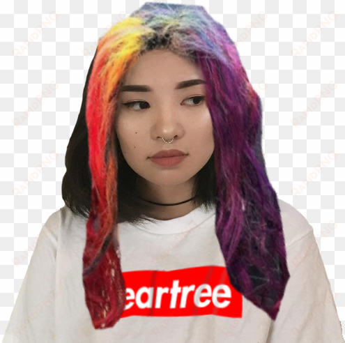 6ix9ine hair png image stock - kanye west