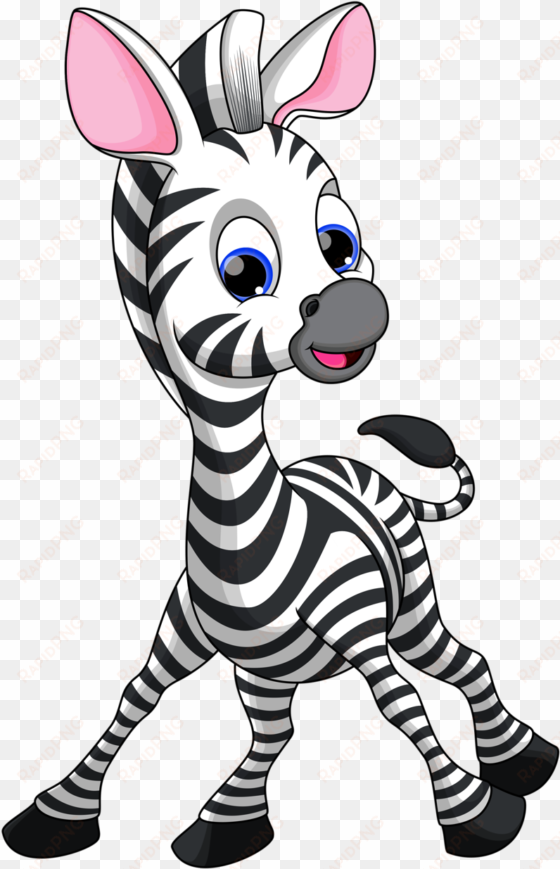 7 - cute zebra cartoon