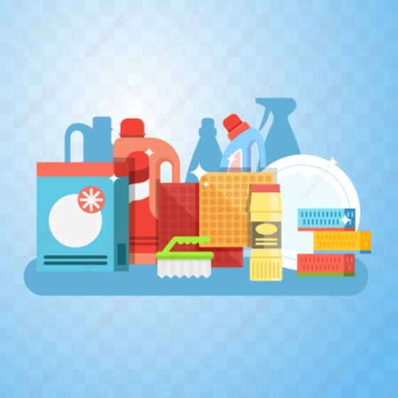 7 Tips For Keeping Your Cleaning Products In A Safe - Cleaning transparent png image