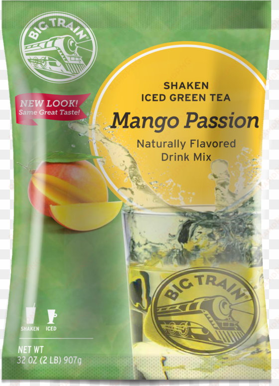 741200 shaken mangopassion bt - big train shaken tea - 2 lb. bulk bag: mango passion