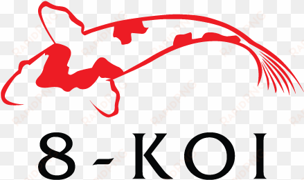 8-koi - koi fish logo