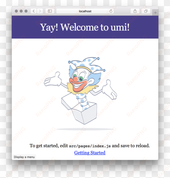 8000 in your browser, you will see the welcome page - installation