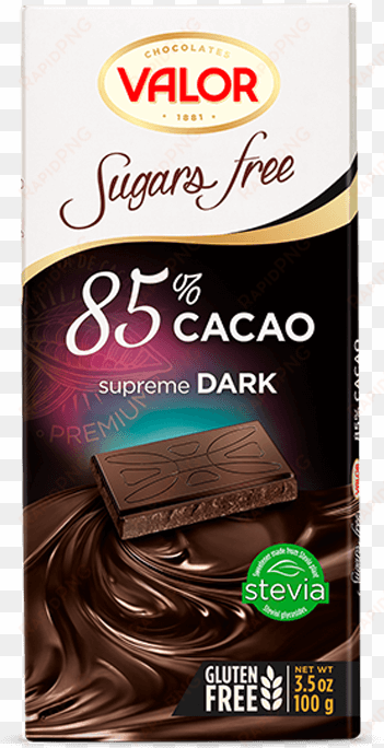 85% dark chocolate sugar free - chocolate negro 0% azúcares