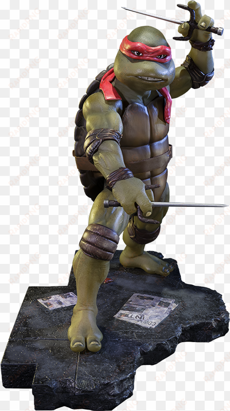 85" tmnt polystone statue raphael - teenage mutant ninja turtles 1990 statue raphael 48