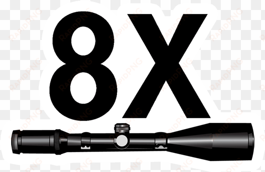 8x scope pubg sticker - 8x scope in pubg