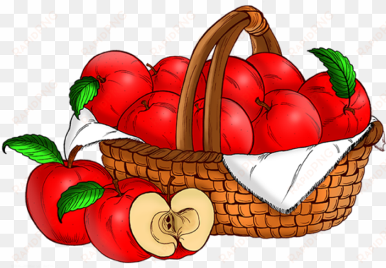 a basket of apples - canasta de manzanas dibujo