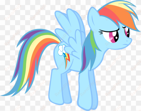 a bored rainbow dash by lilcinnamon on clipart library - my little pony rainbow dash