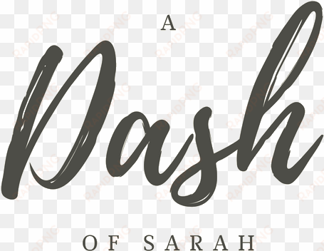 a dash of sarah - blogger