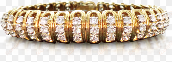 a gold and diamond bracelet, by boucheron, circa