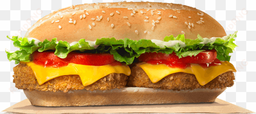 a great veggie option - cheese chicken grill burger png