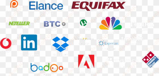a group of company logos - icon