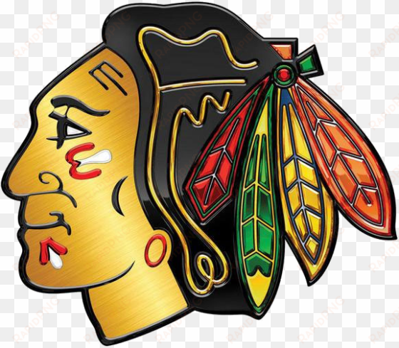 a hockey team - chicago black hawks logo