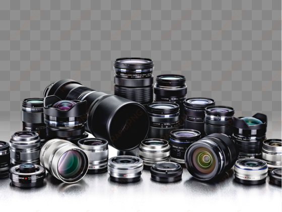 A Lens For Every Shot - M Zuiko Lenses transparent png image