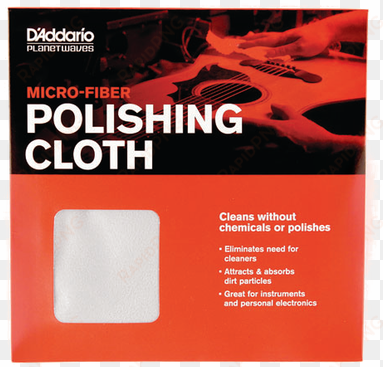 a long lasting cleaning cloth for all instruments that - planet waves micro-fiber polish cloth