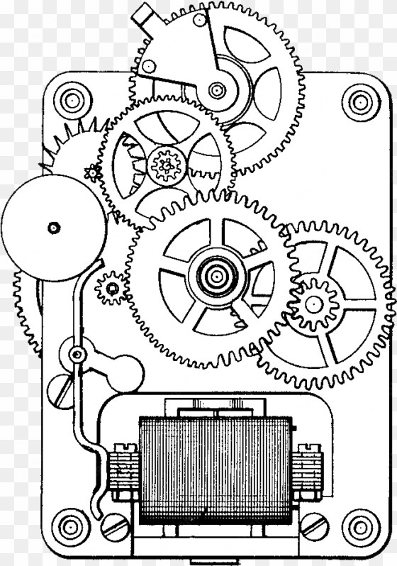 A Nice Selection Of Gears And Mechanical Parts As Well - Library transparent png image