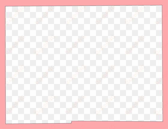 a plain frame map of hardee - plain pink frame png