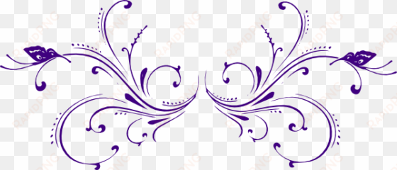 a purple line border - purple butterfly border clipart