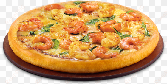 a shrimp lover's dream - shrimp lover pizza hut