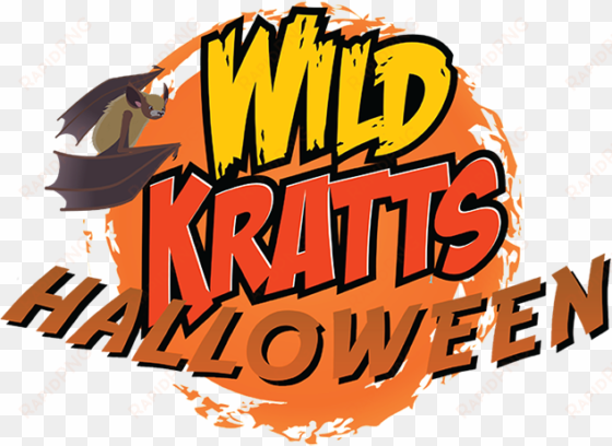 a spooooky version of the wild kratts round logo it - wild kratts logo