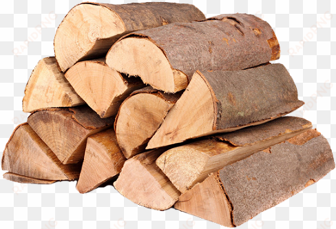a stack of freshly-cut logs - stack of wood png