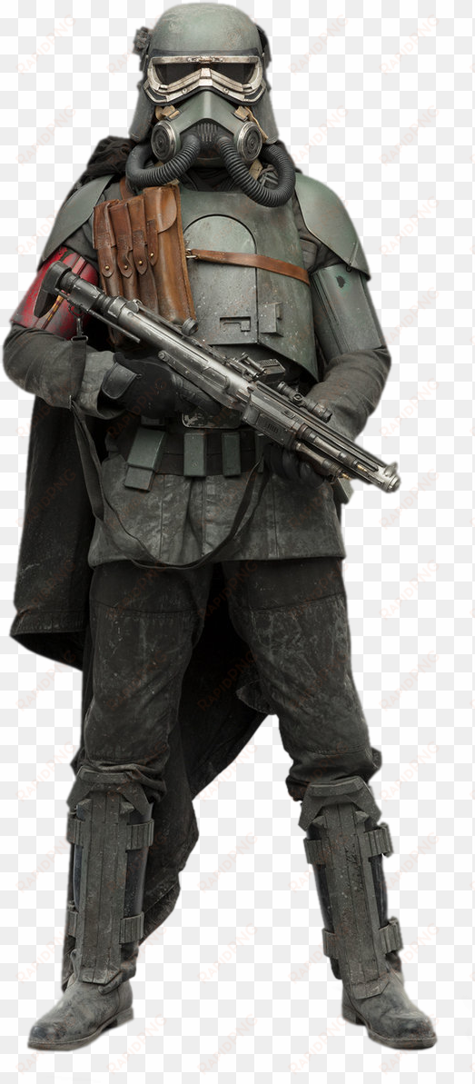 a star wars story character cut outs & bio - star wars solo mudtrooper