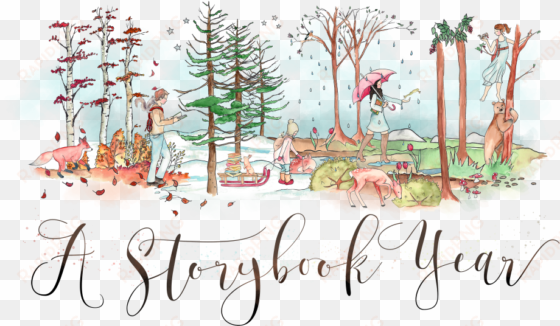 a storybook year - storybook watercolor