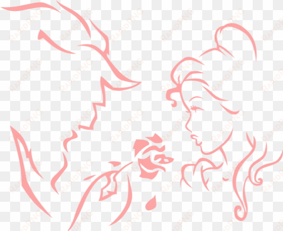 A Tale As Old As Time, Beauty And The Beast Review - Beauty And The Beast Cake Stencil transparent png image