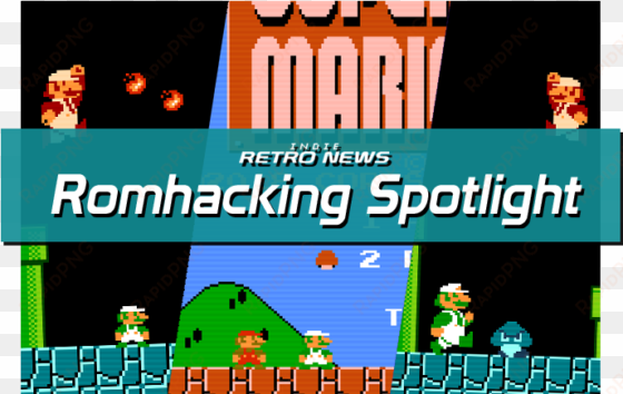 a two player super mario bros hack is finally here - super mario bros title