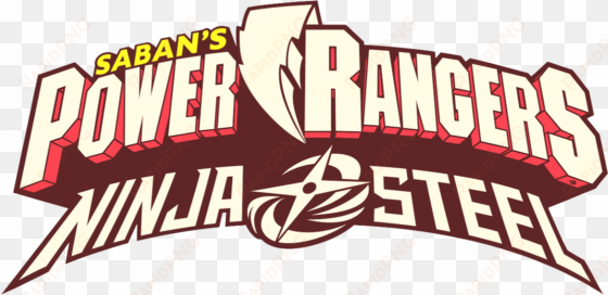 a year after the last complete power rangers tv season - power rangers ninja steel logo